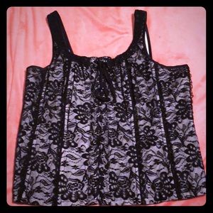 Tripp NYC for Torrid Corset / Bustier Top